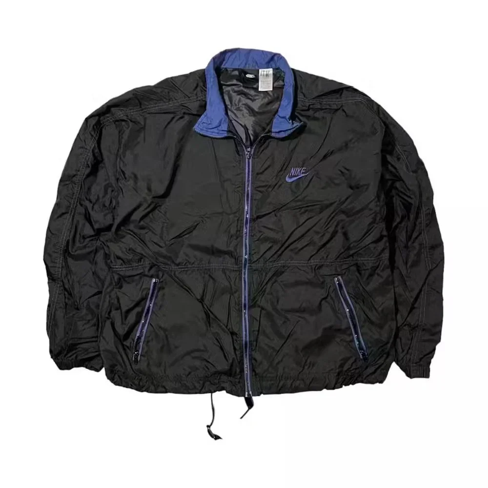 ジャケット・アウター 00s old NIKE nylon shell jacket y2k tec Y2k Vintage nike winter nylon jacket anorak swoosh 00`s | eBay